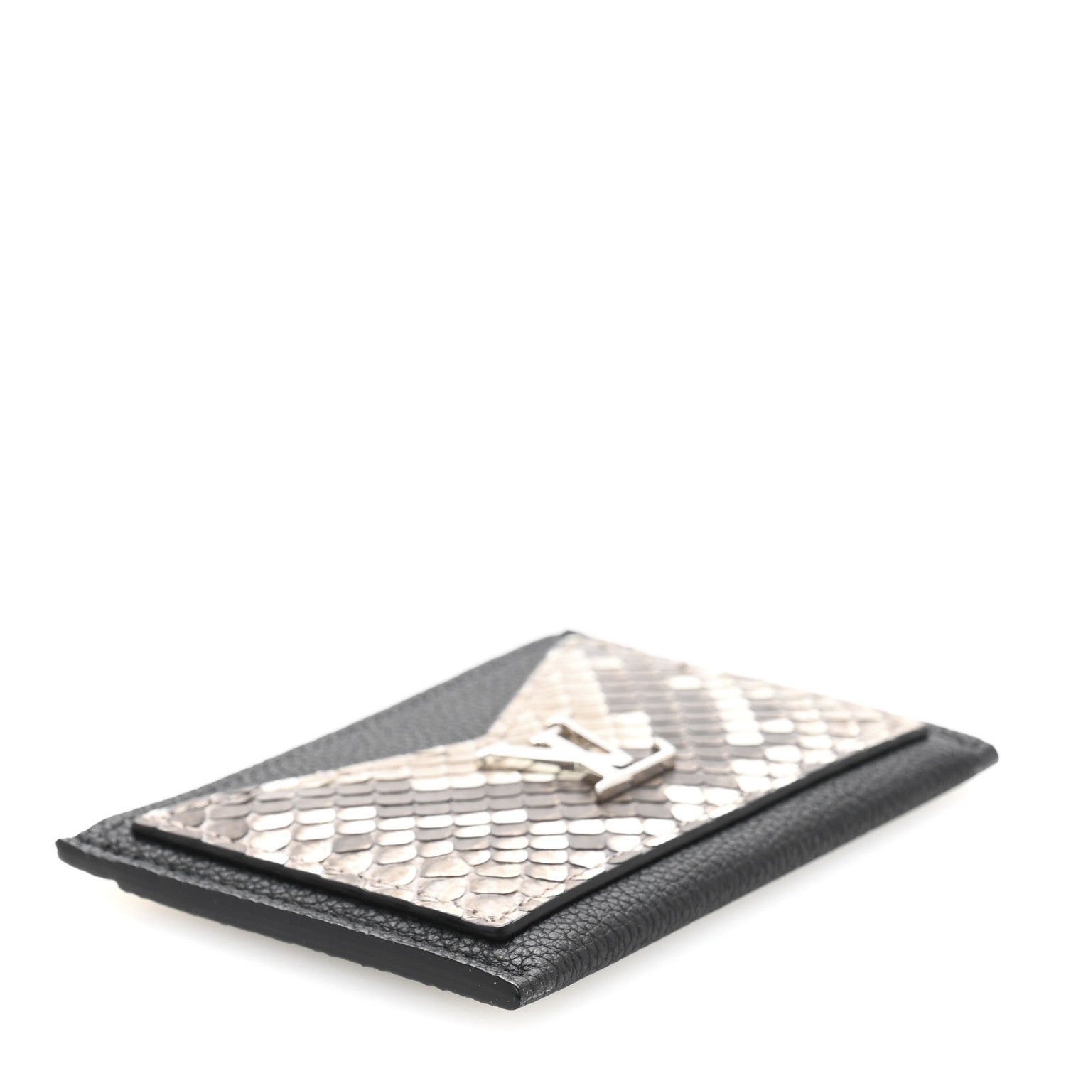 Snakeskin Lockme  Holder Black