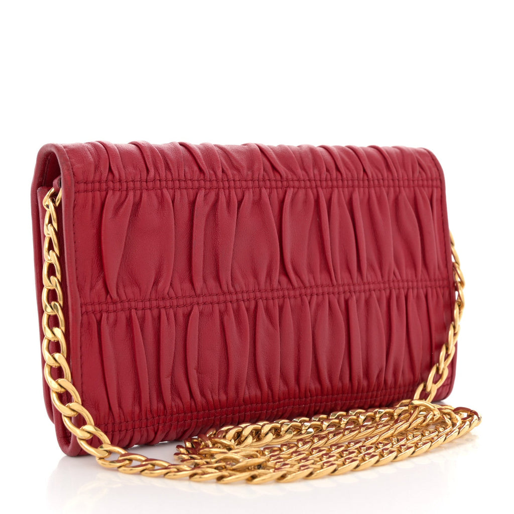 Nappa Gaufre Wallet On Chain Fuoco