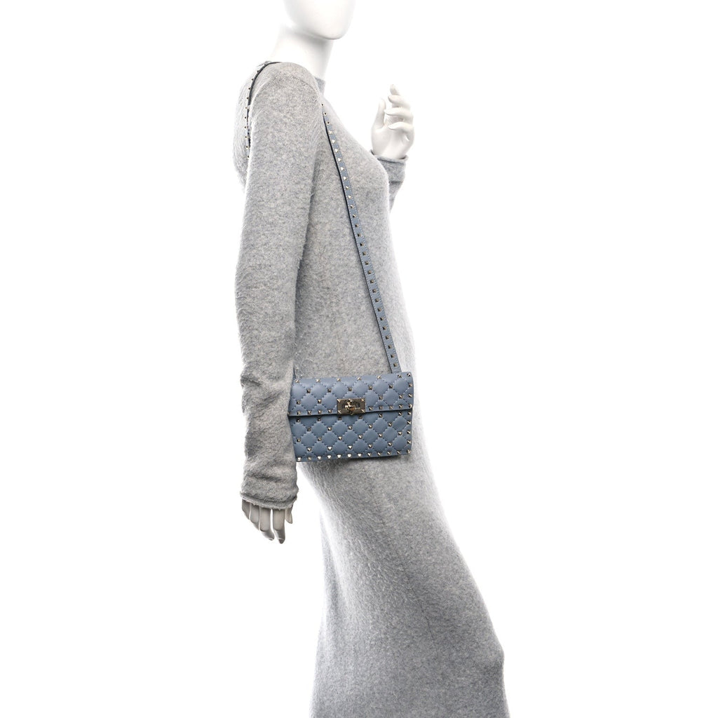 Nappa Rockstud Crossbody Bag  London Stone