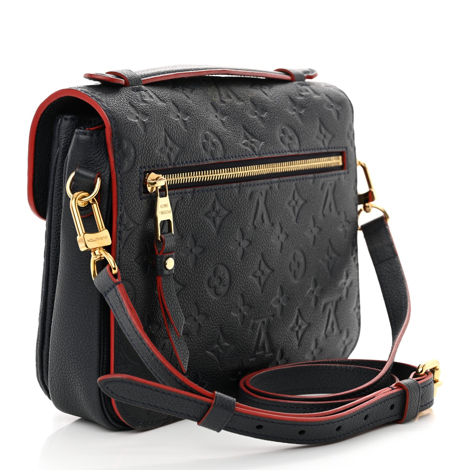 Empreinte Pochette Metis Marine Rouge