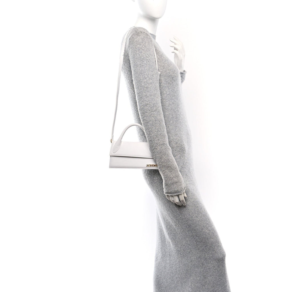 Smooth Calfskin Le Chiquito Long White