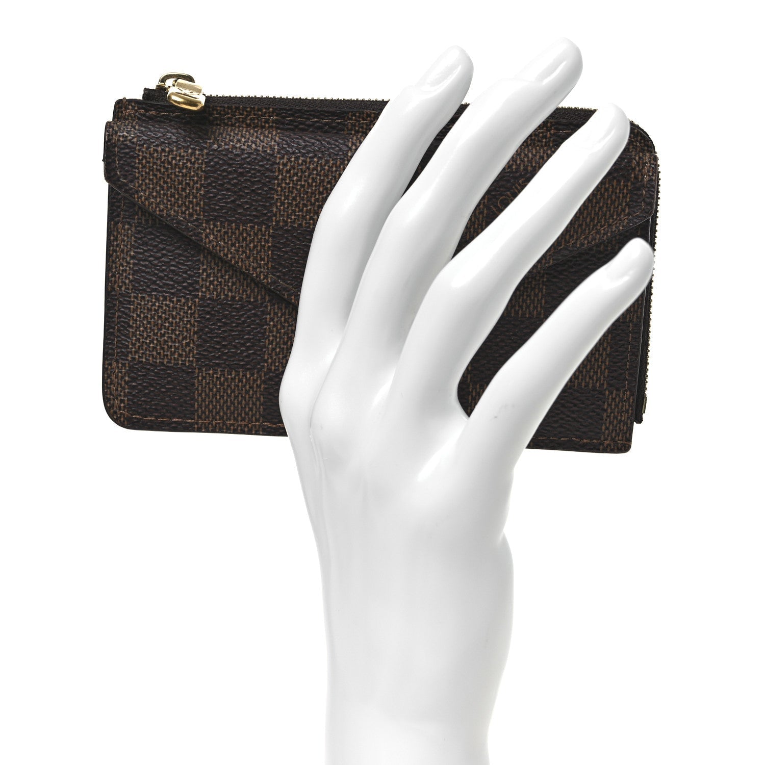 Damier Ebene Recto Verso  Holder Rose Ballerine
