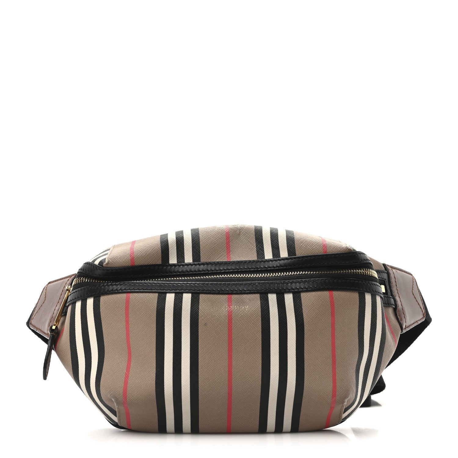 E-Canvas Icon Stripe Sonny Bum Bag Archive Beige