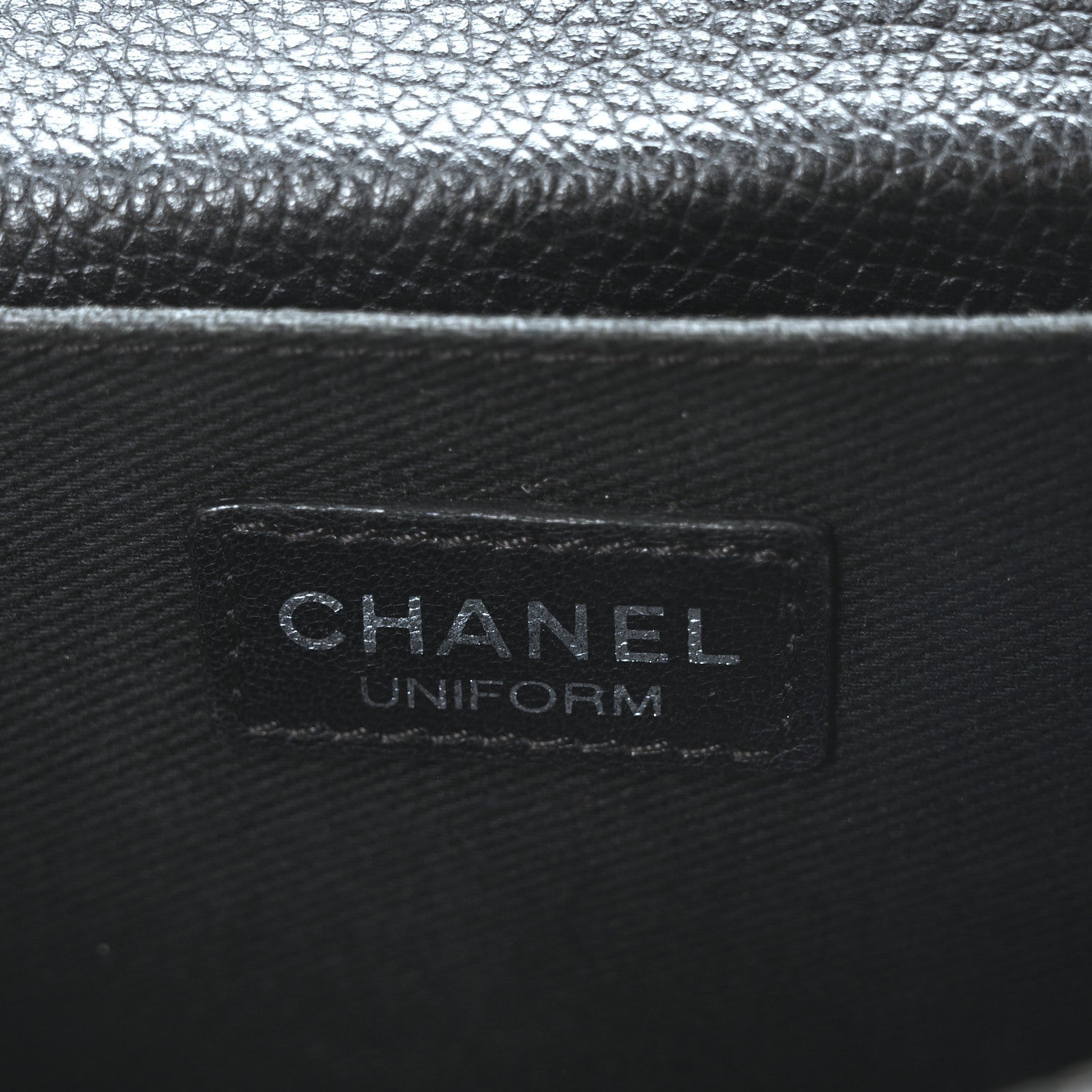 Grained Calfskin Quilted 2.55 Reissue Flap Belt Bag Clutch Black