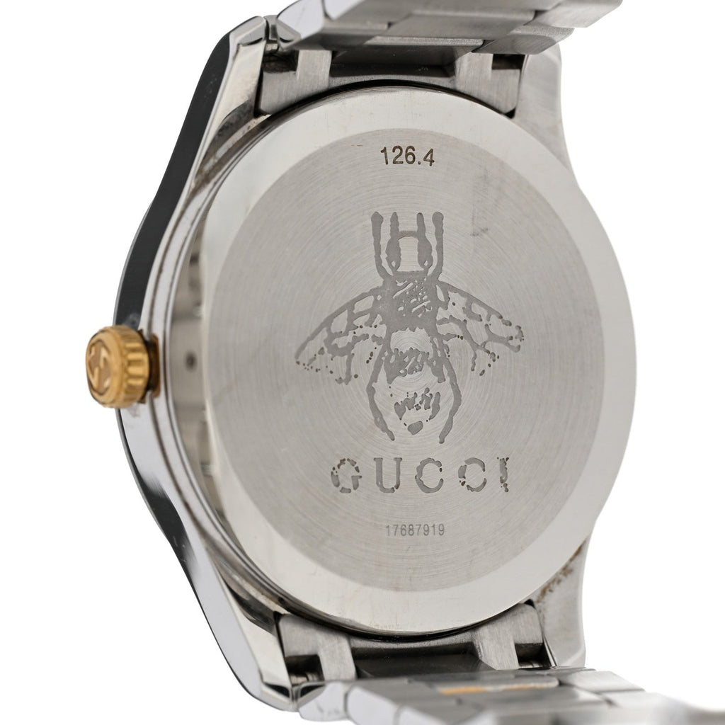 Stainless Steel 38mm G-Timeless Two Tone Snake Quartz Watch
