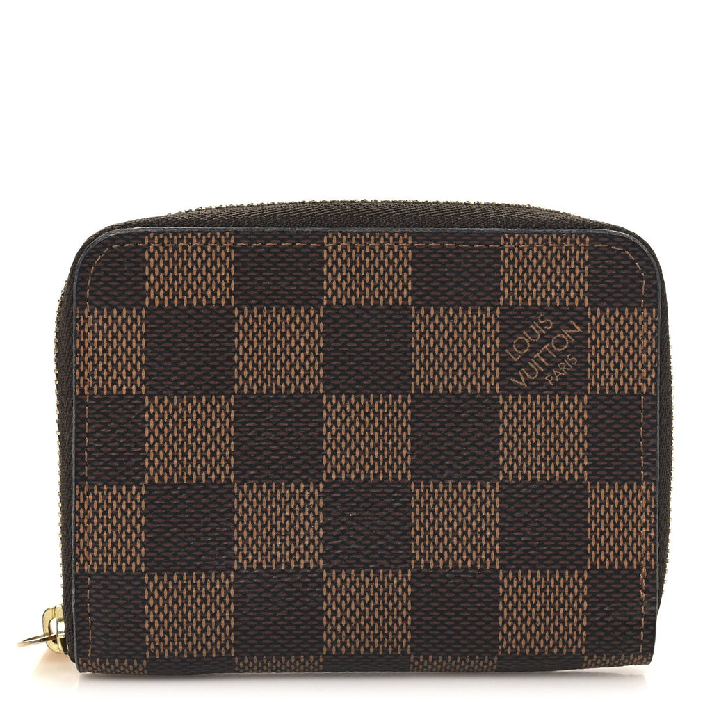 Damier Ebene Zippy Coin Purse