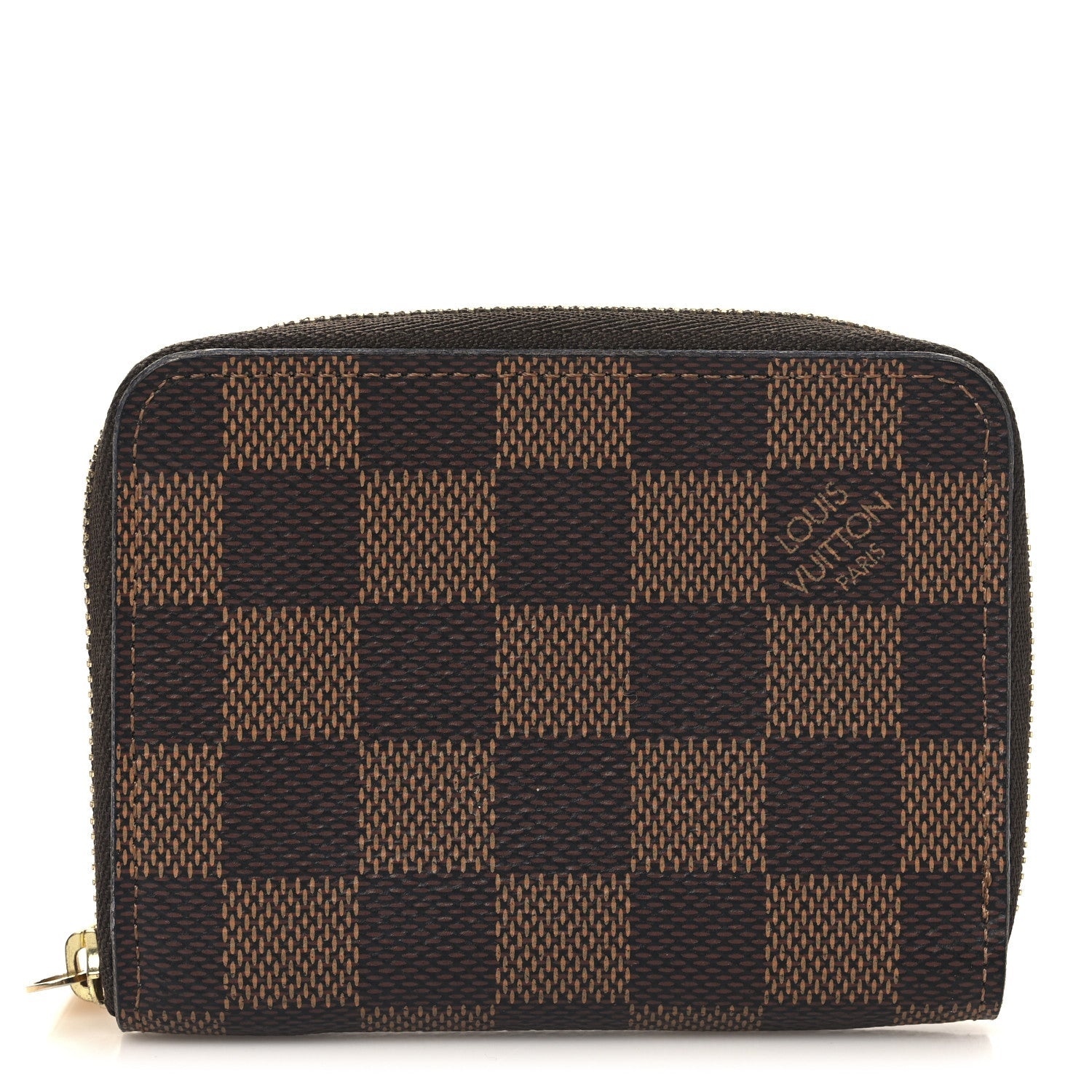 Damier Ebene Zippy Coin Purse