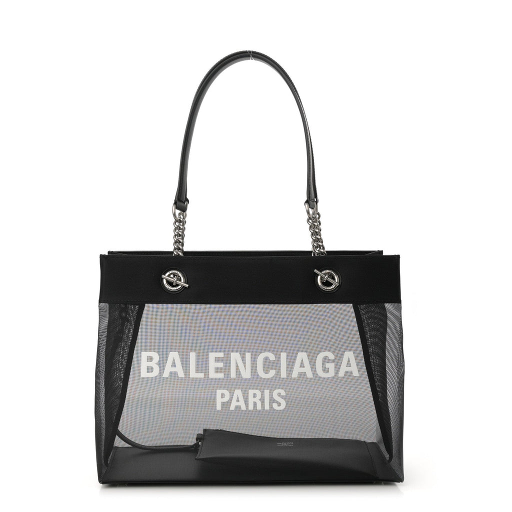 Mesh Medium Duty Free Tote Black