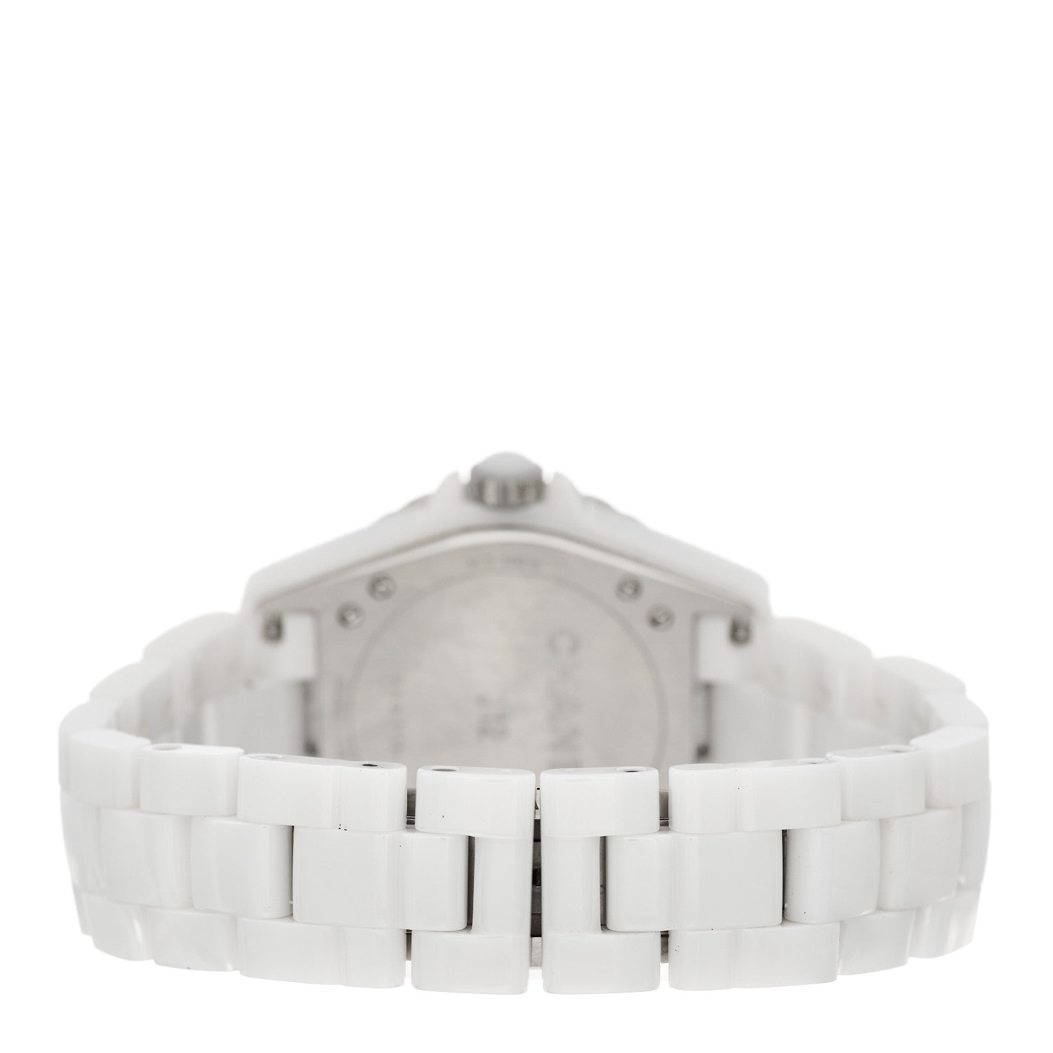 Stainless Steel Ceramic 38mm J12 Chrono Automatic Watch White