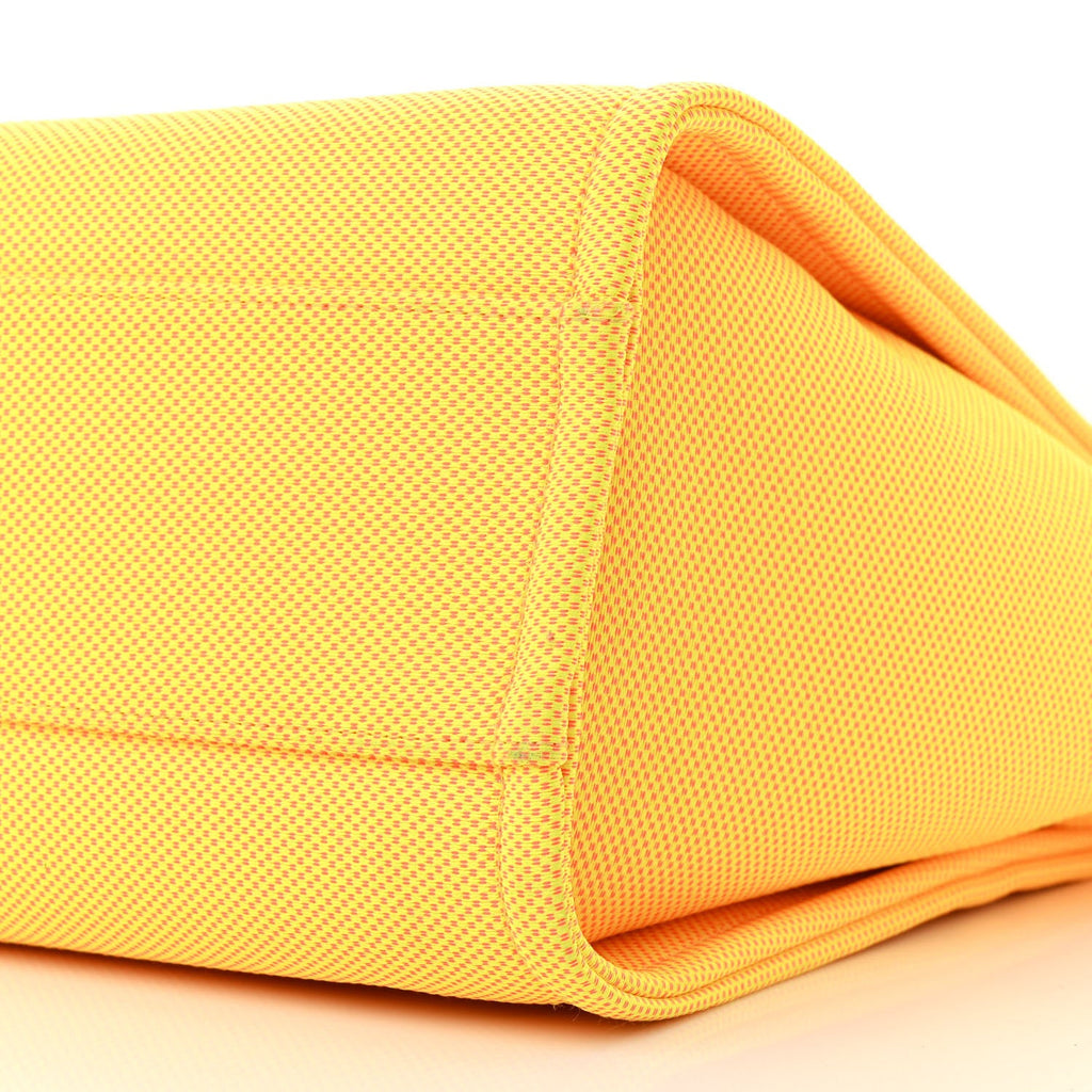 Mixed Fibers Small Deauville Tote Yellow Orange