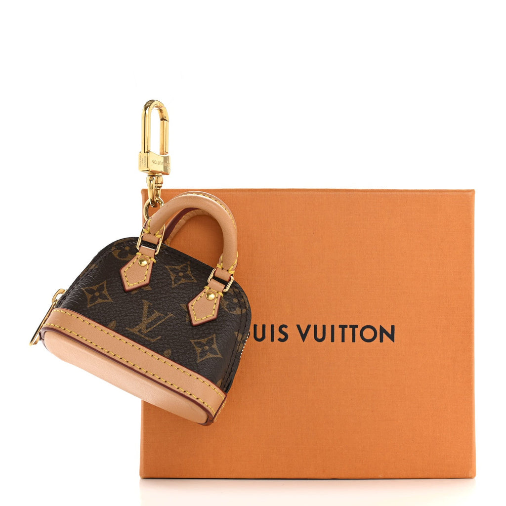 Monogram Micro Alma Bag Charm