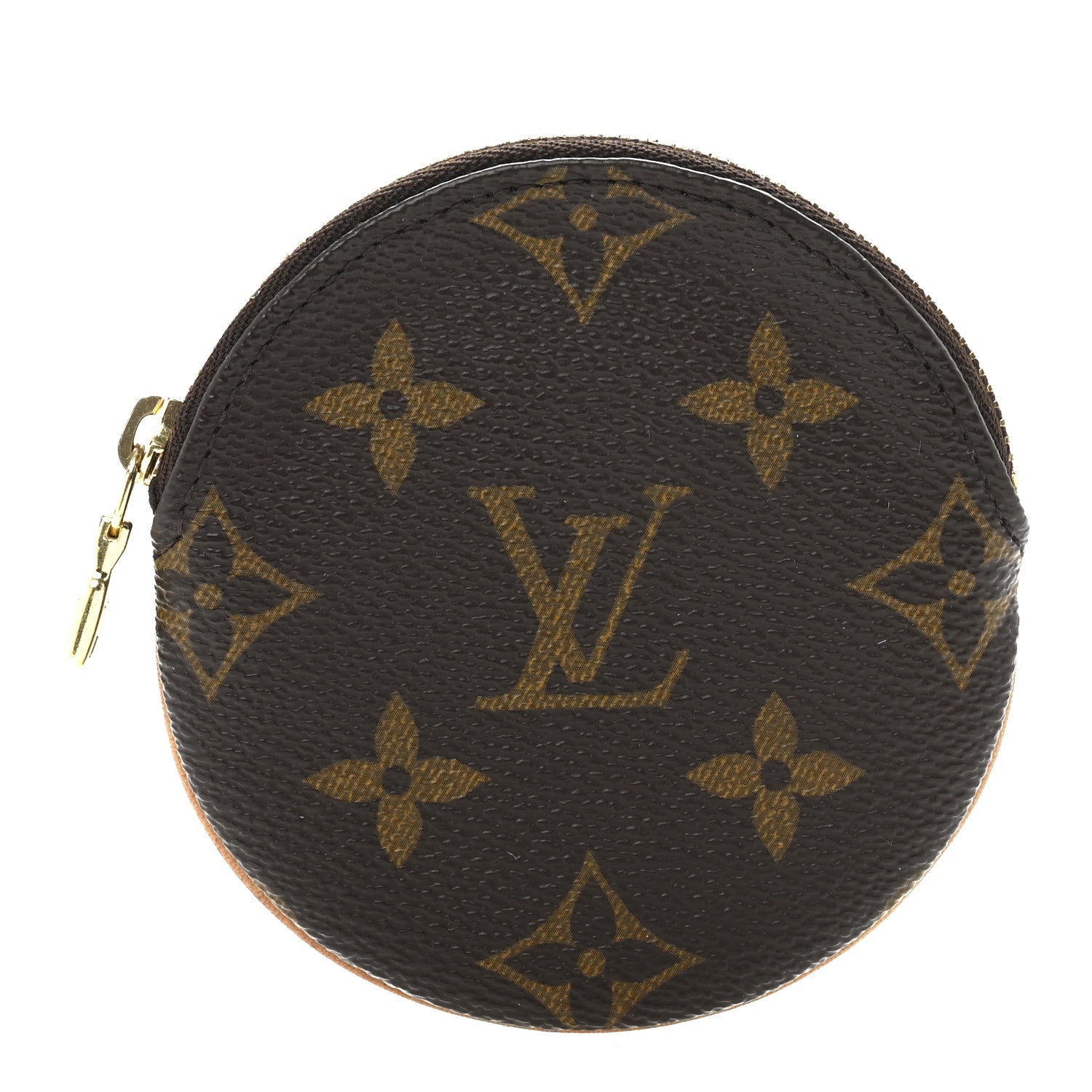 Monogram Round Coin Purse