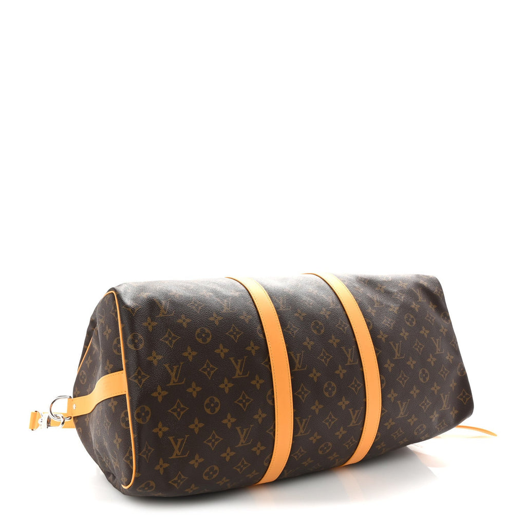 Monogram Macassar Keepall Bandouliere 50 Safran Yellow