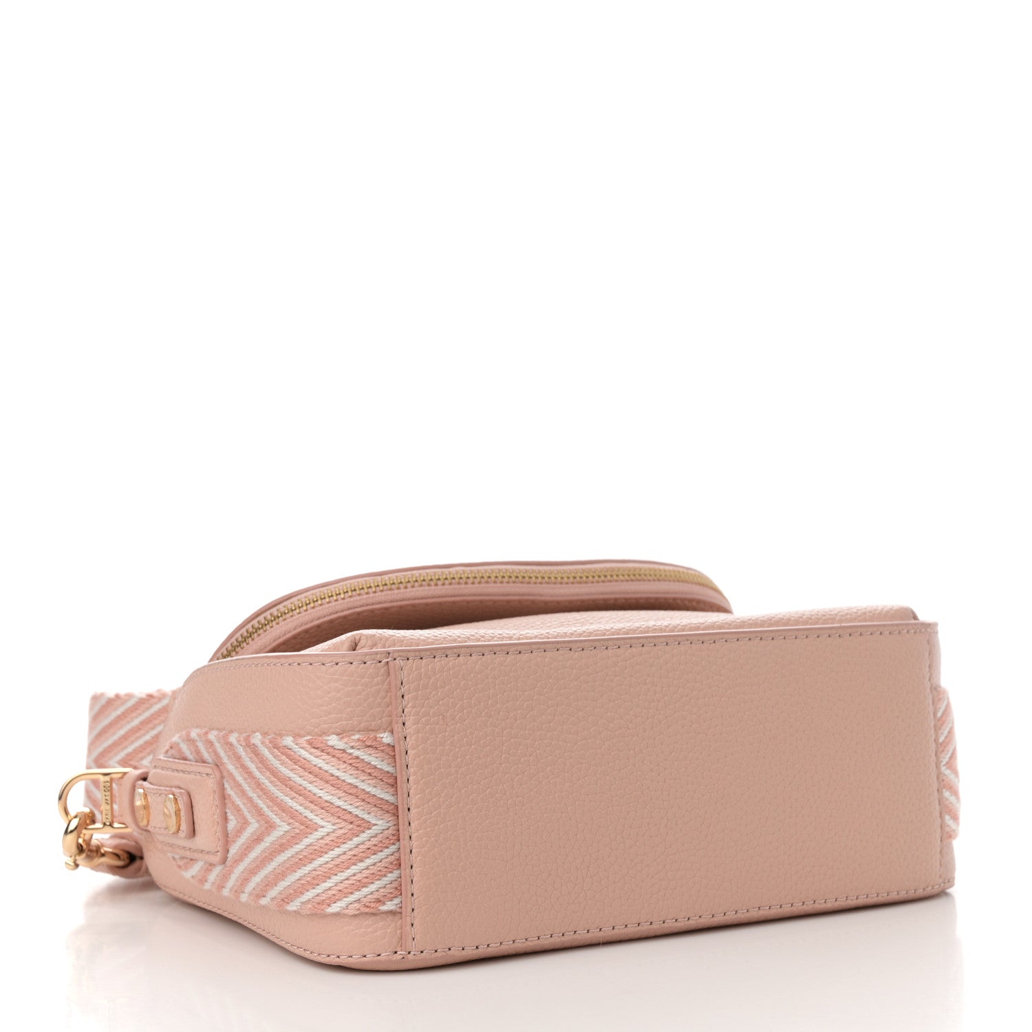 Calfskin Mini The Groove 2.0 Messenger Crossbody Rose