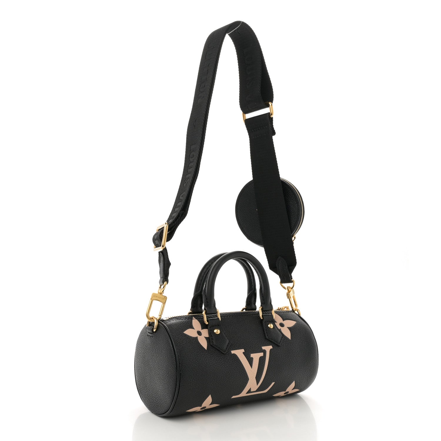 Empreinte Monogram Giant Papillon BB Black Beige