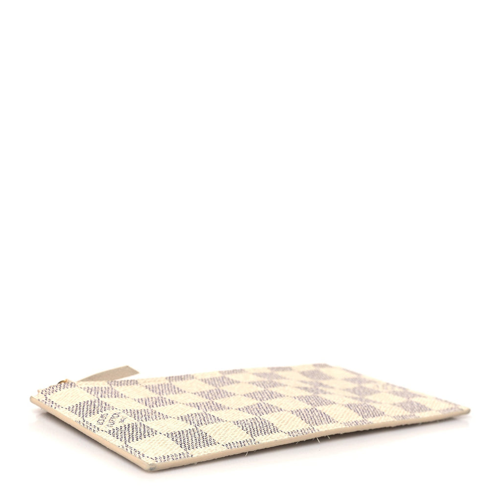 Damier Azur Felicie Chain Wallet Zippered Insert