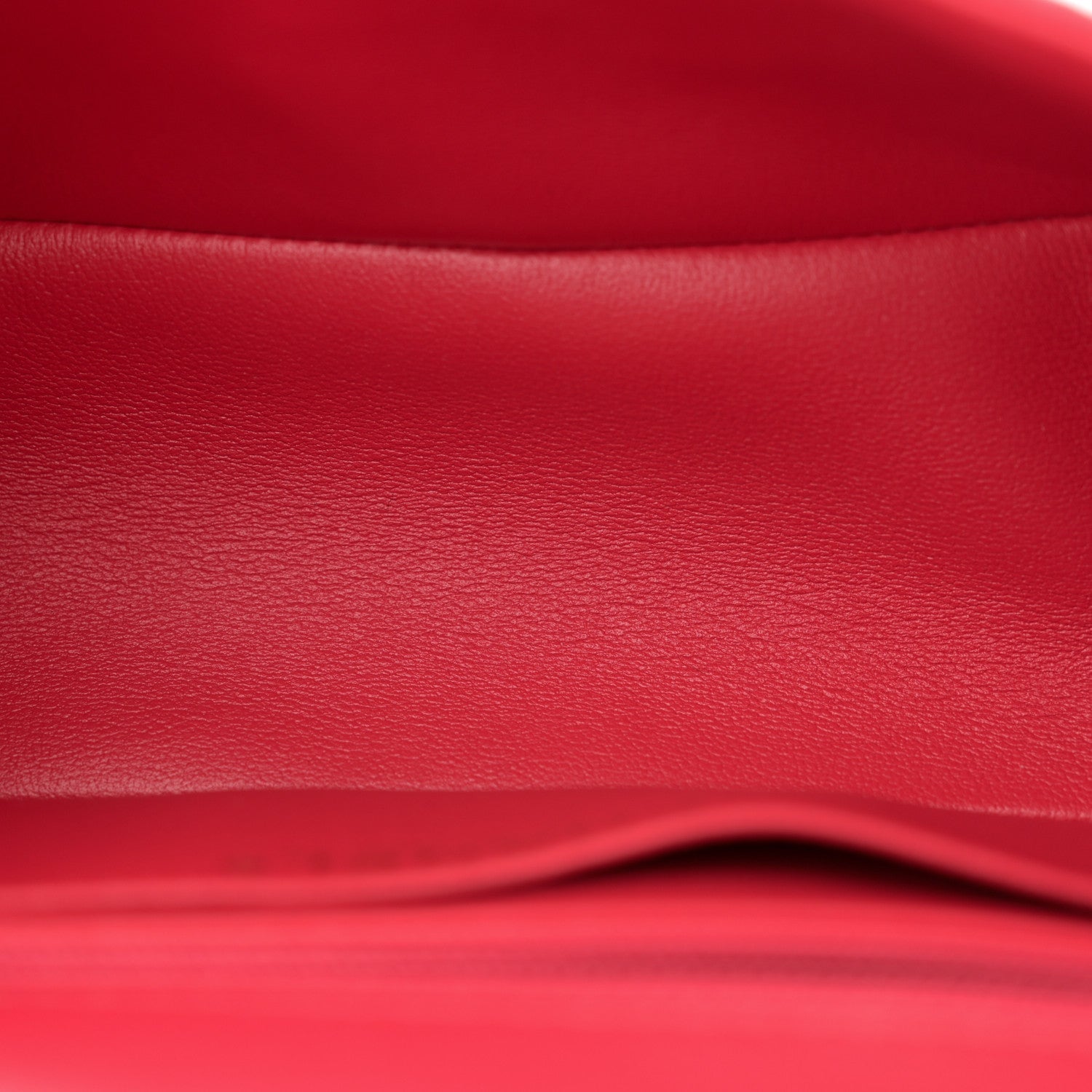 Aged Calfskin Quilted 2.55 Reissue Mini Flap Red