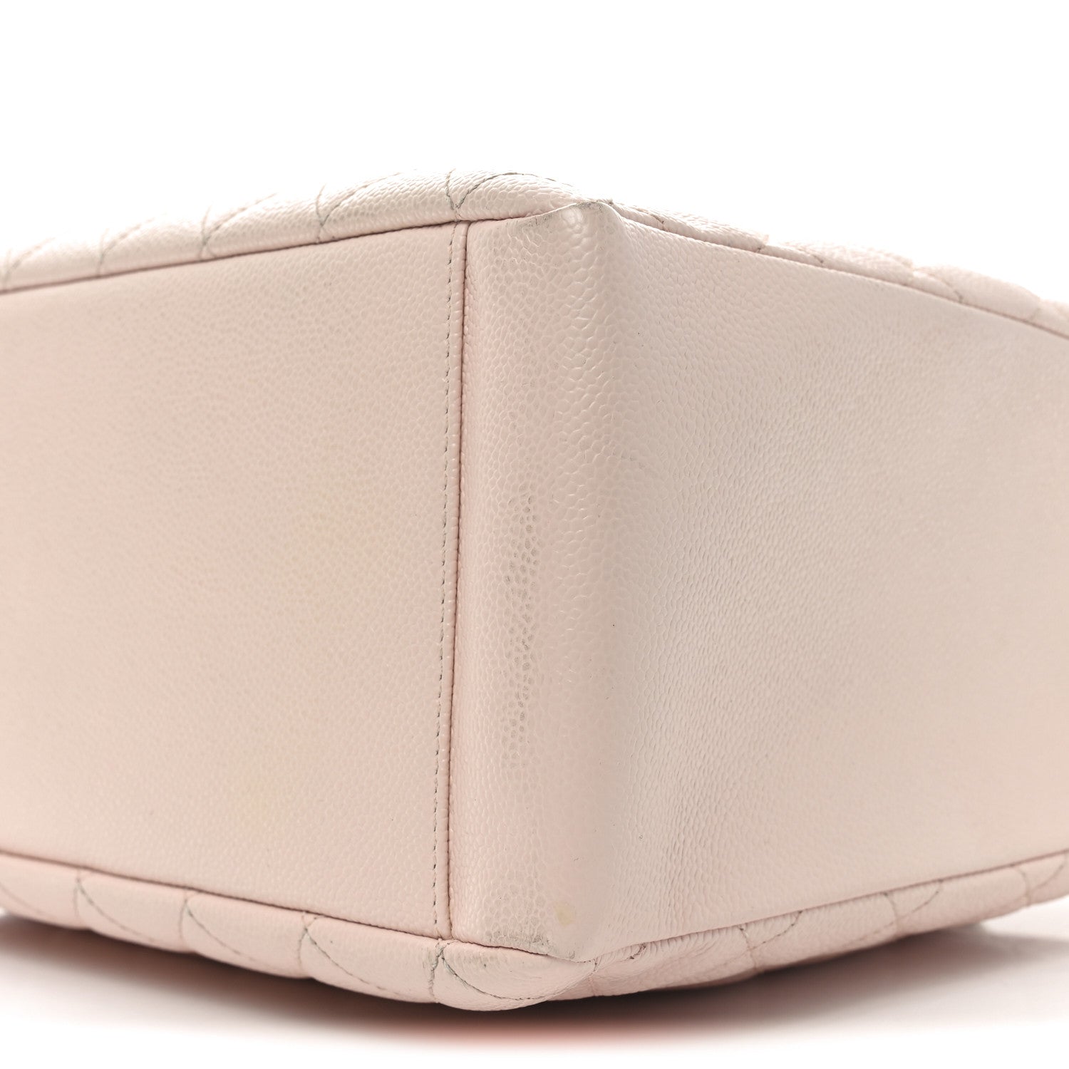 Caviar Quilted Grand Shopping Tote GST Rose Clair