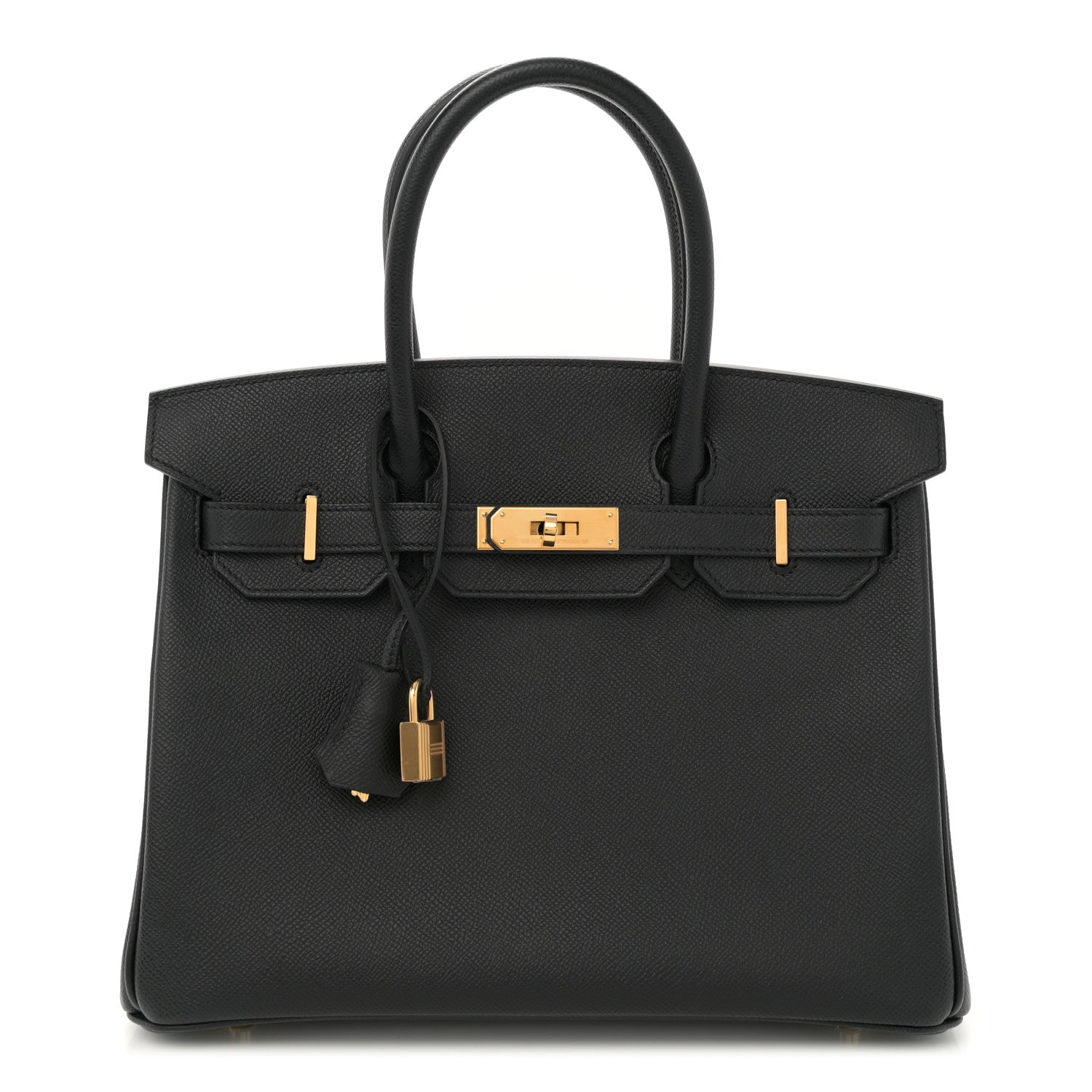 Epsom Birkin 30 Black
