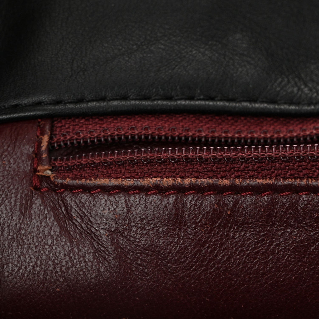 Lambskin Luxe Ligne Flap Black