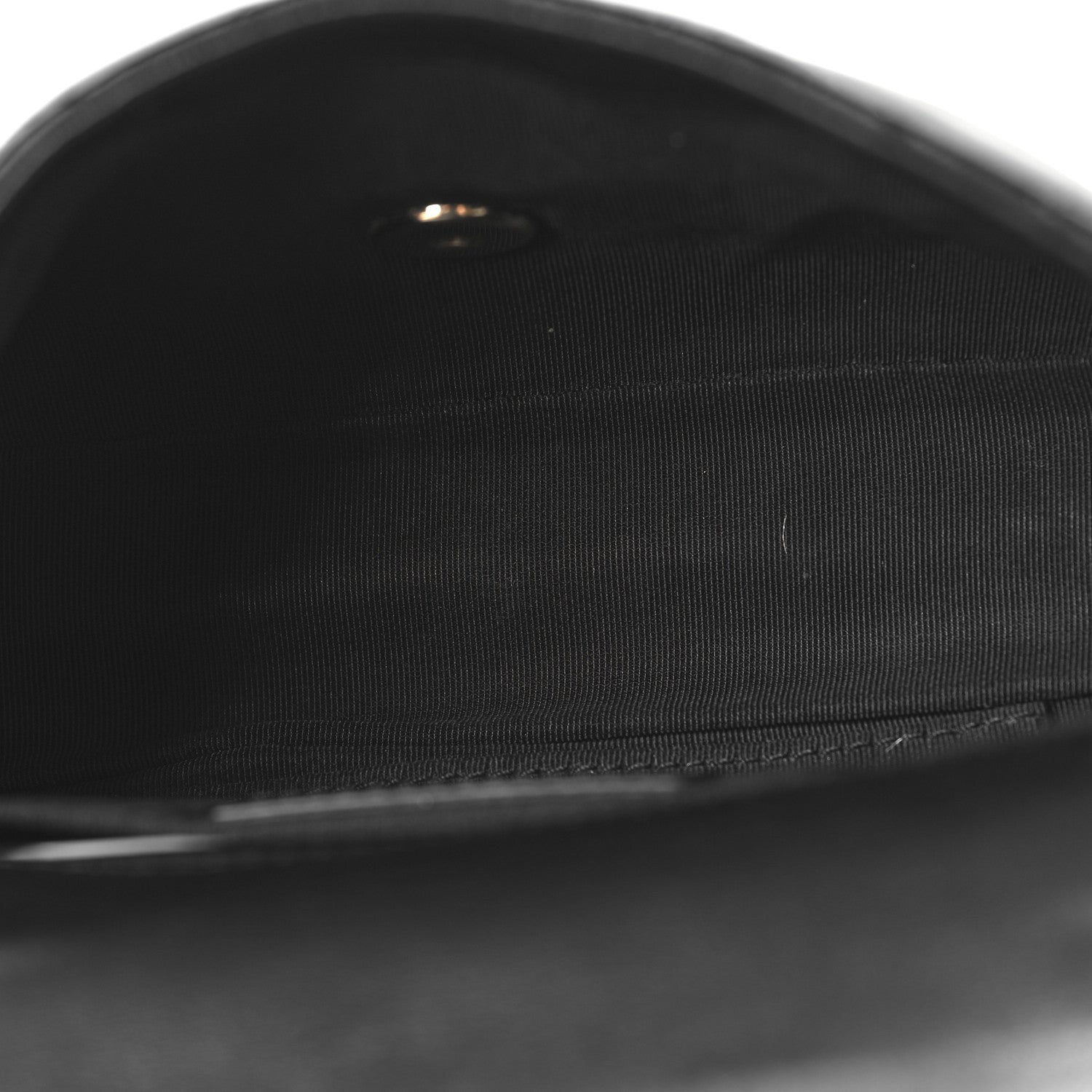 Lambskin Quilted Small My Precious Flap Black