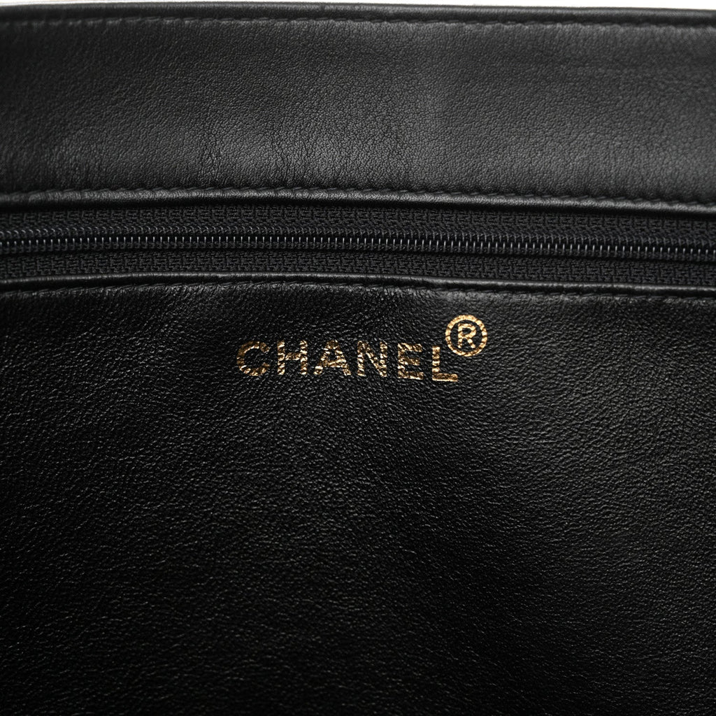 Lambskin CC Tote Black