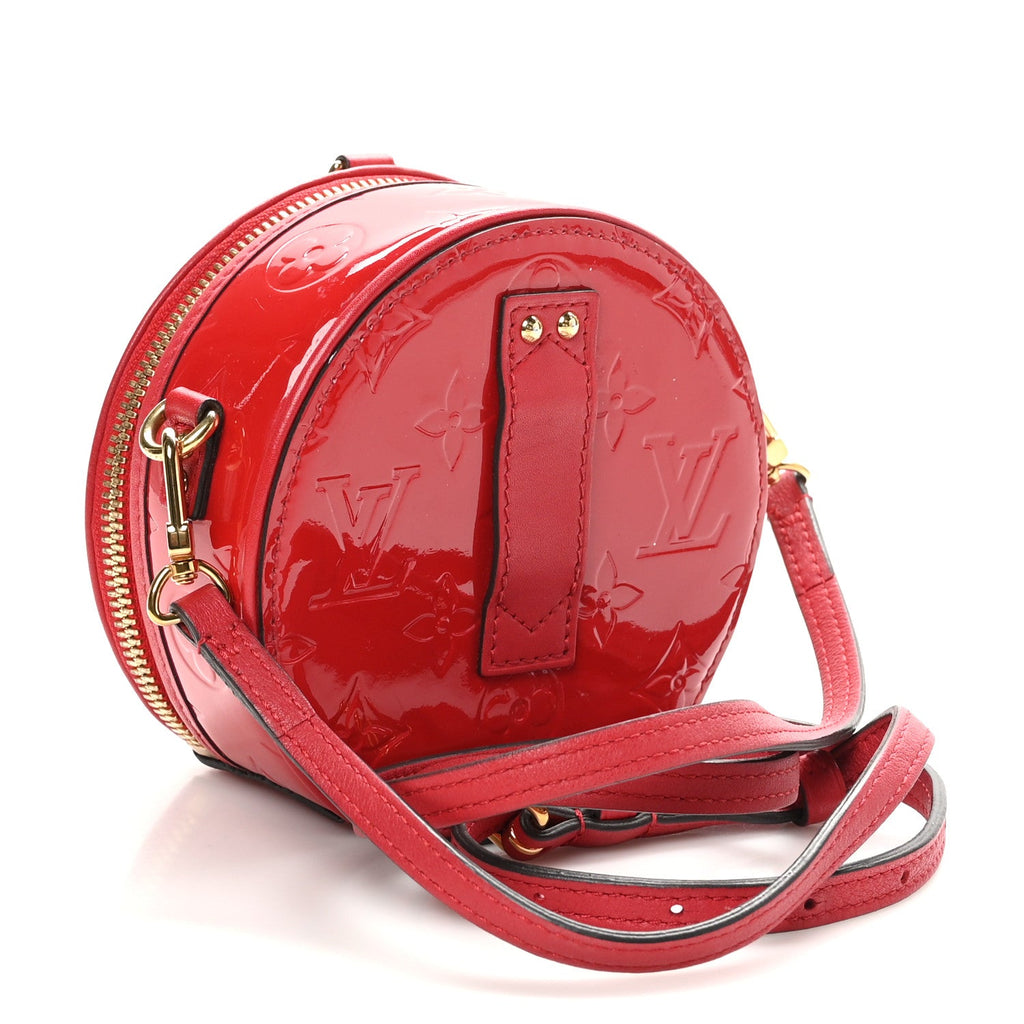 Vernis Mini Boite Chapeau Souple Red
