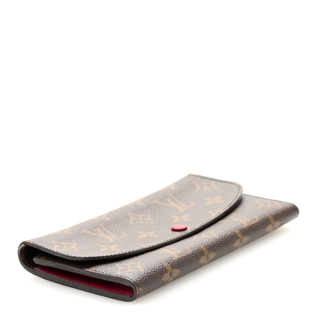 Monogram Emilie Wallet Fuchsia