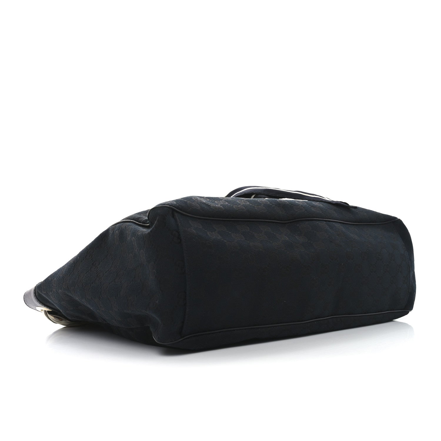 Monogram Large Positano Tote Black