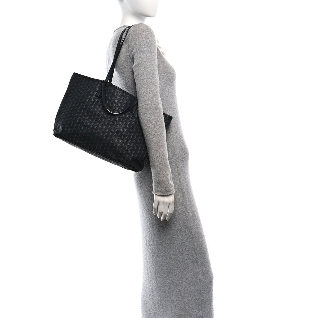 Calfskin Canvas 1920 M Monogram MM Tote Black Multicolor