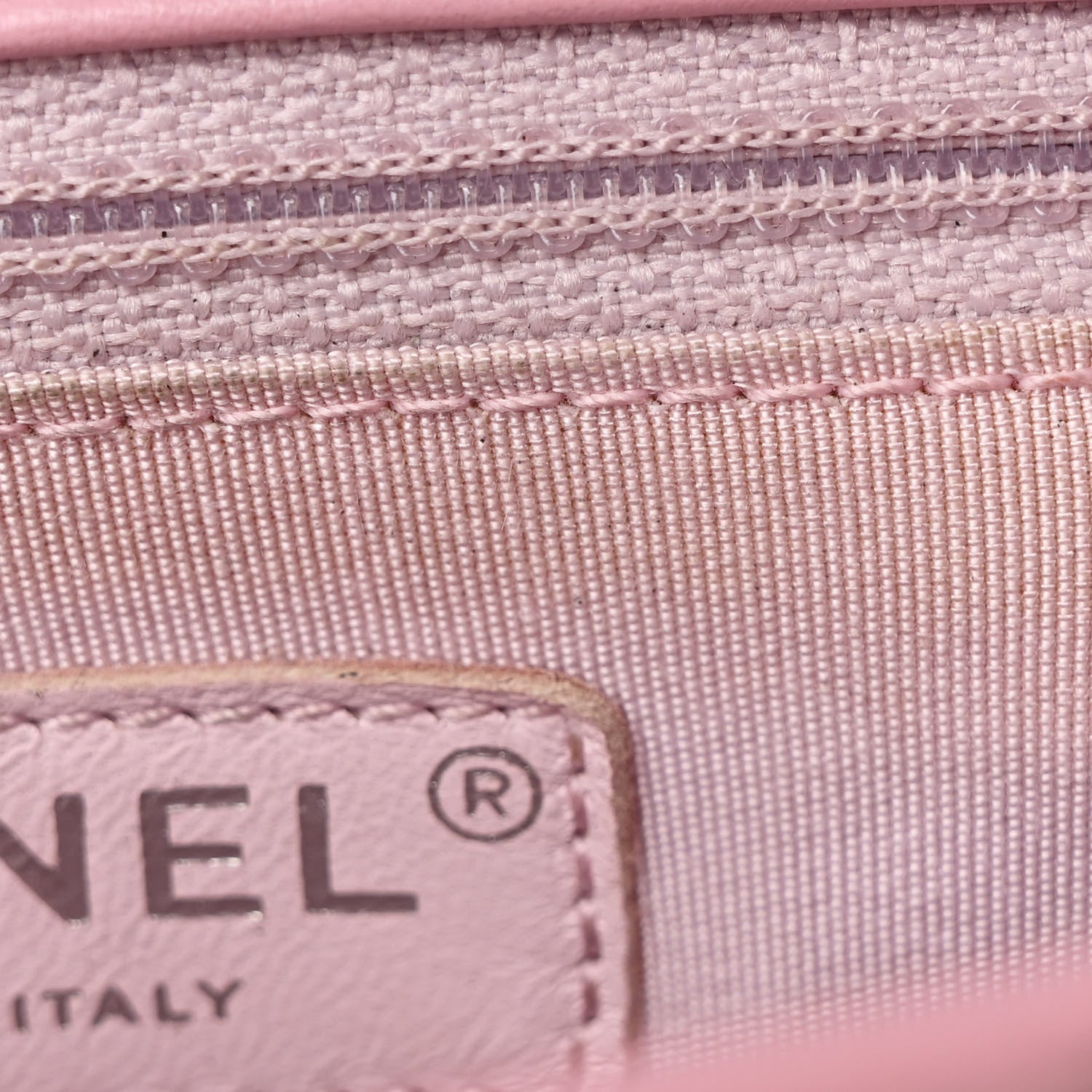 Calfskin Stitched Small Ring My Bag Flap Crossbody Pink