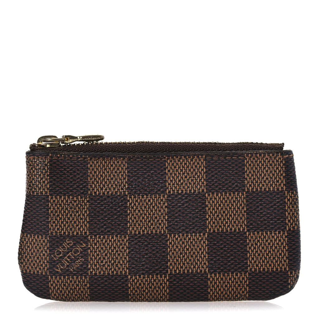 Damier Ebene Key Pouch