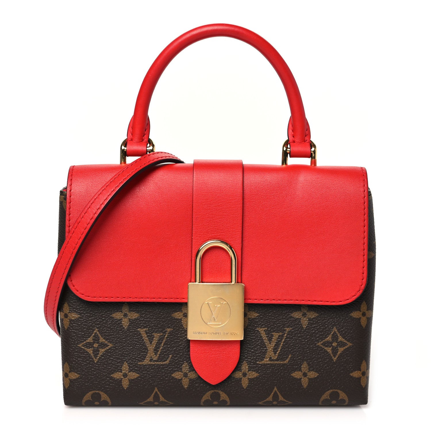 Monogram Locky BB Coquelicot