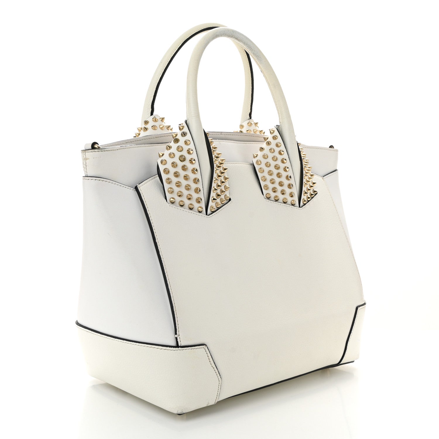 Calfskin Small Eloise Tote White