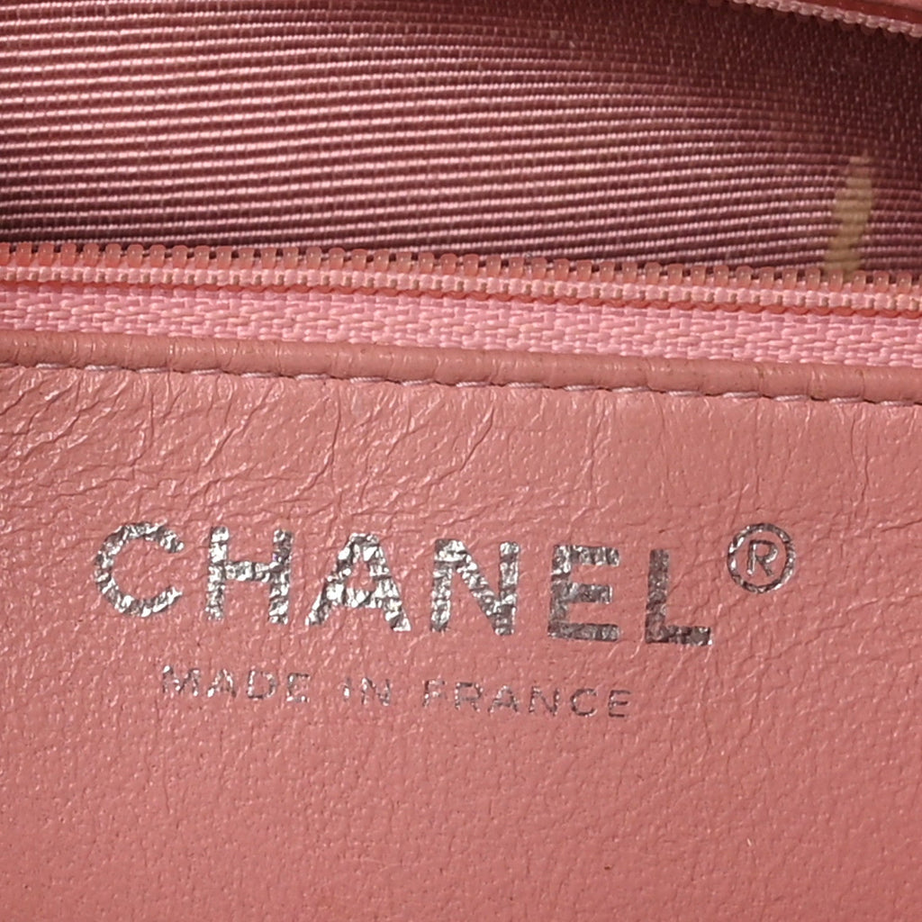 Caviar Quilted Medallion Tote Light Pink