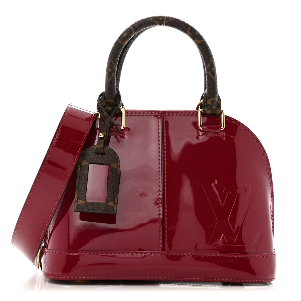 Patent Monogram Alma BB Magenta
