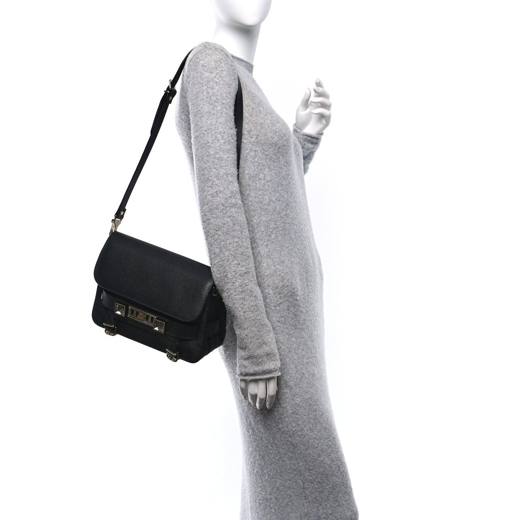 New Linosa PS11 Classic Shoulder Bag Black