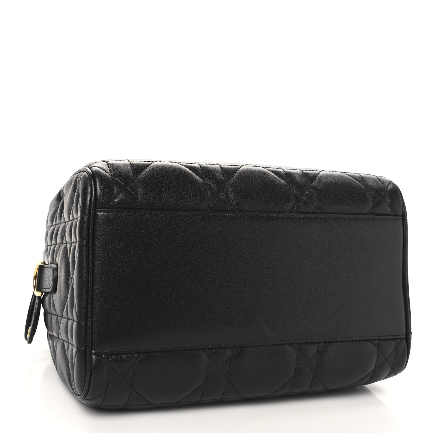 Calfskin Macrocannage Groove 25 Bag Black