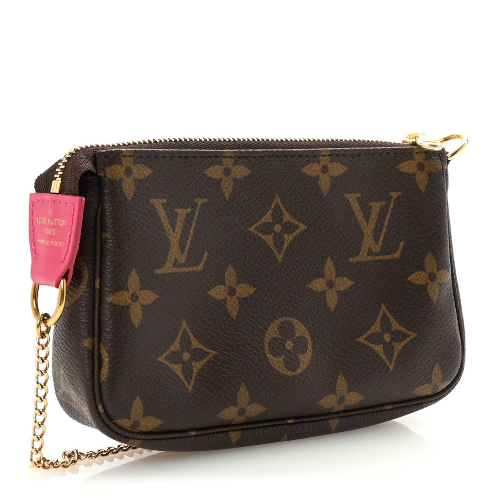 Monogram 2020 Christmas Animation Roller Coaster Mini Pochette Accessories Pivoine