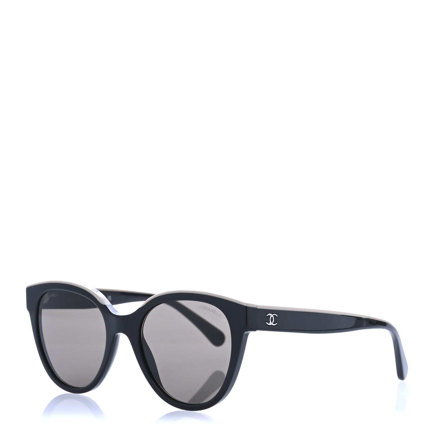 Acetate CC Butterfly Sunglasses 5414 Black Beige