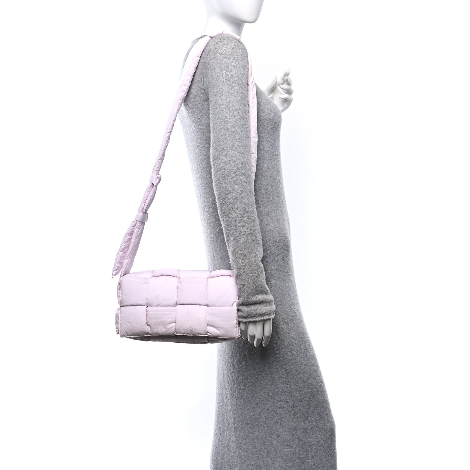 Nylon Intrecciato Padded Tech Cassette Bag Bliss Washed
