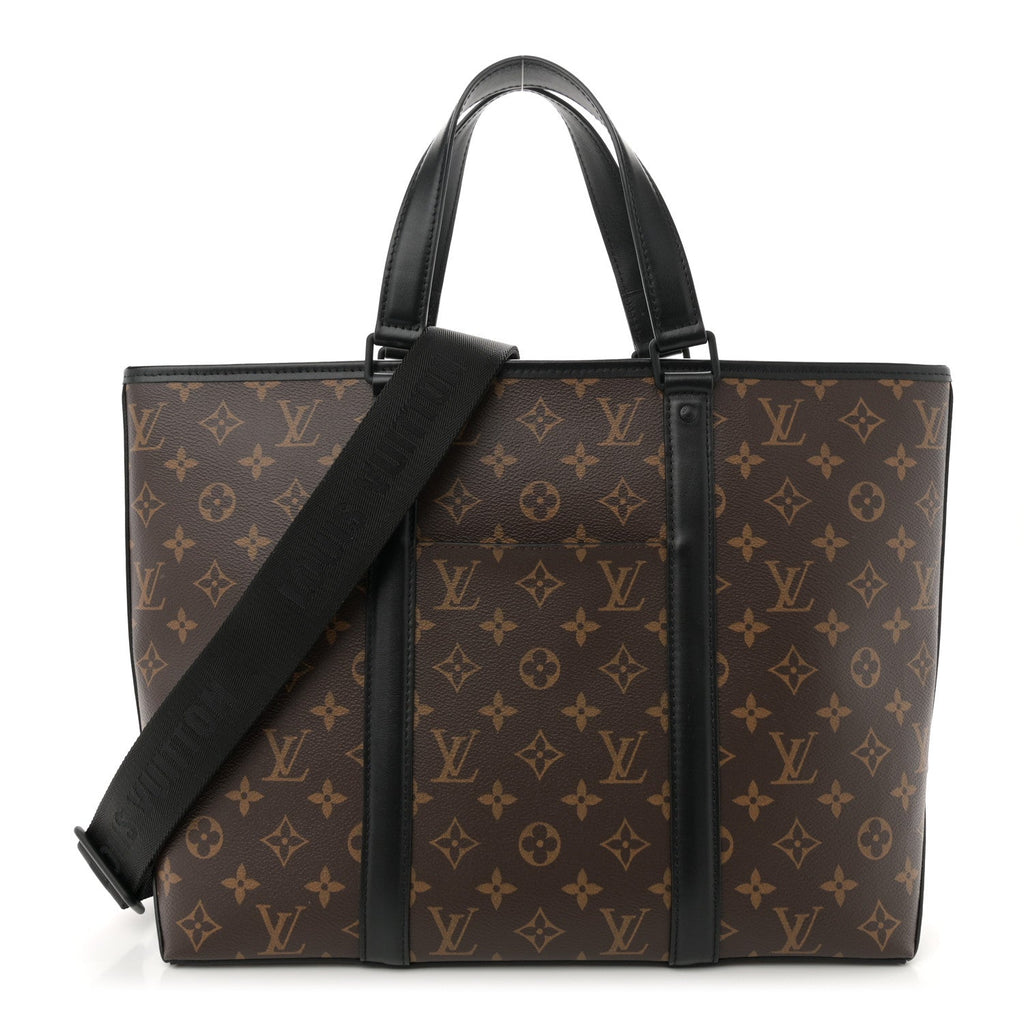 Monogram Macassar Weekend Tote PM