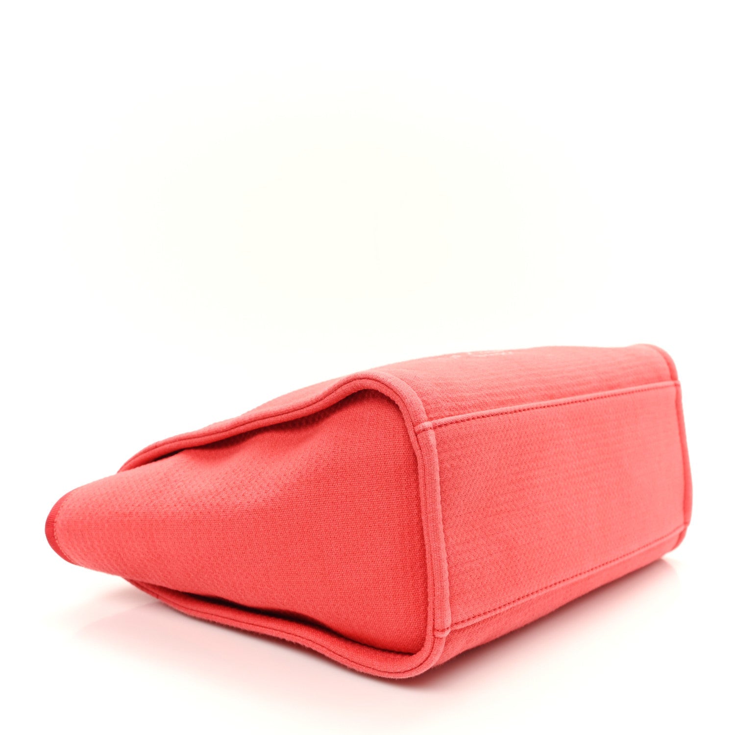 Mixed Fibers Small Deauville Tote Red