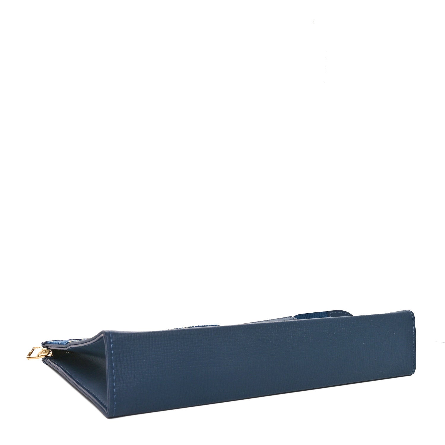 X NIGO Taurillon Monogram Denim Drip Pochette Voyage MM Blue