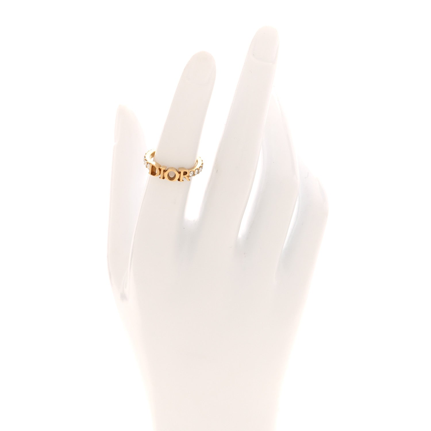 Metal Crystal DIO(R)EVOLUTION Ring S 50 5.5 Gold
