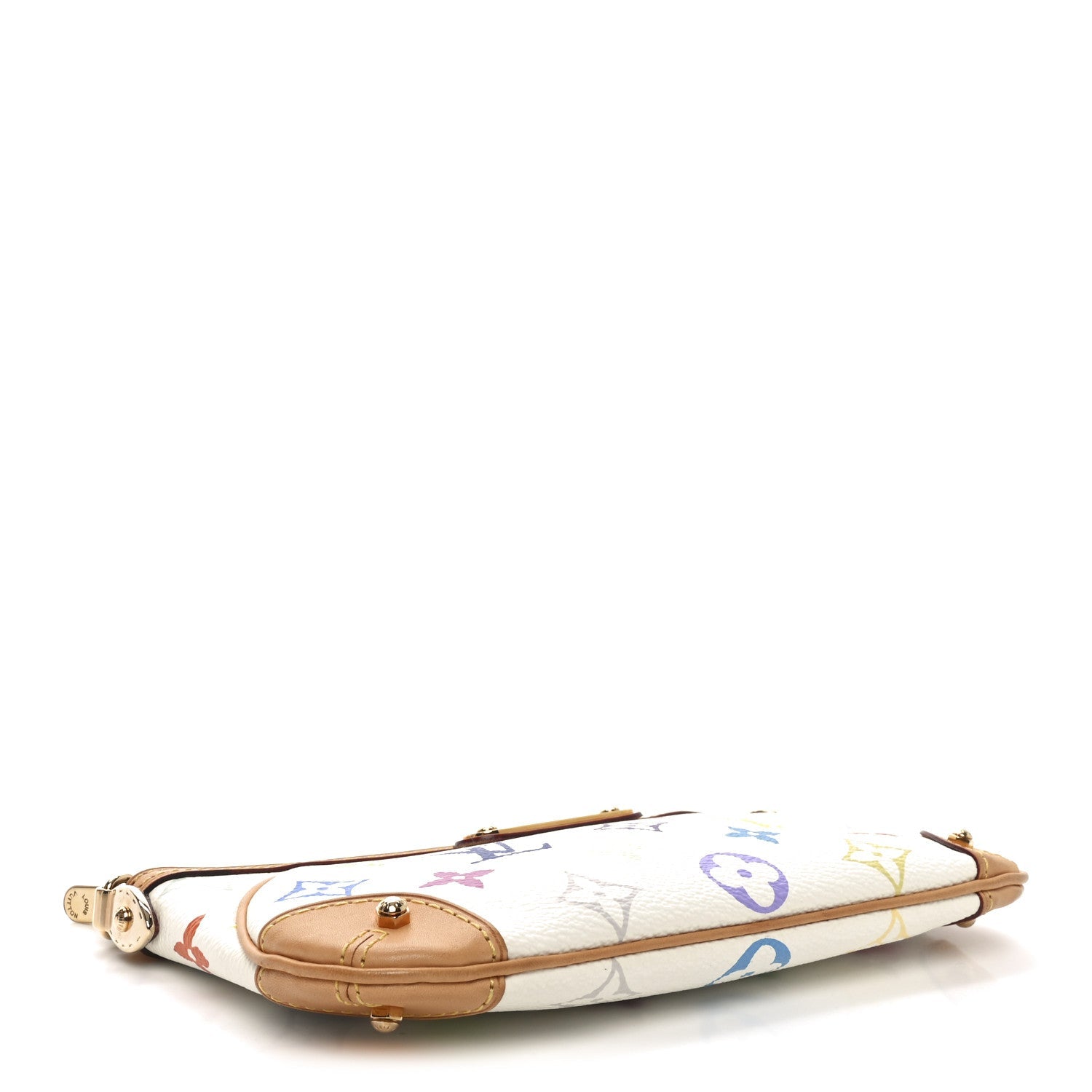 Monogram Multicolor Pochette Milla MM White