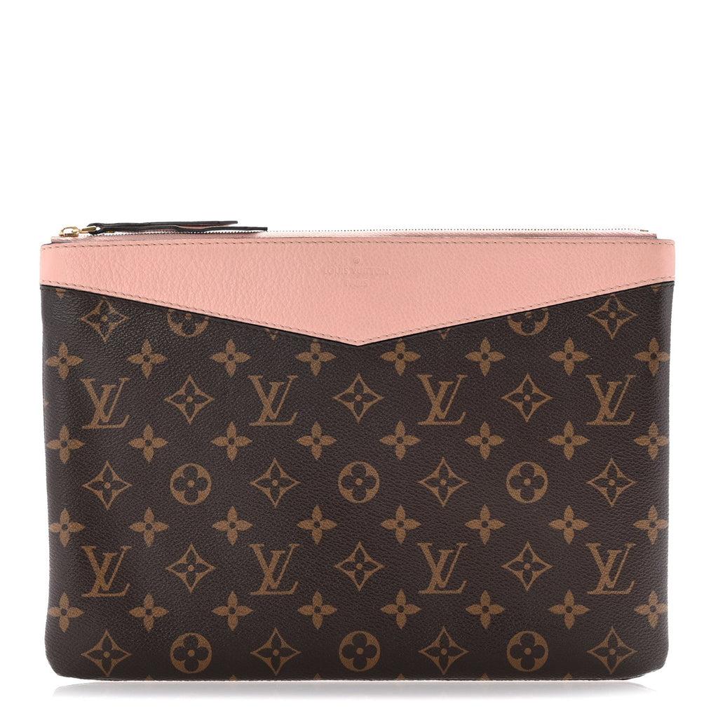 Monogram Daily Pouch Rose Poudre