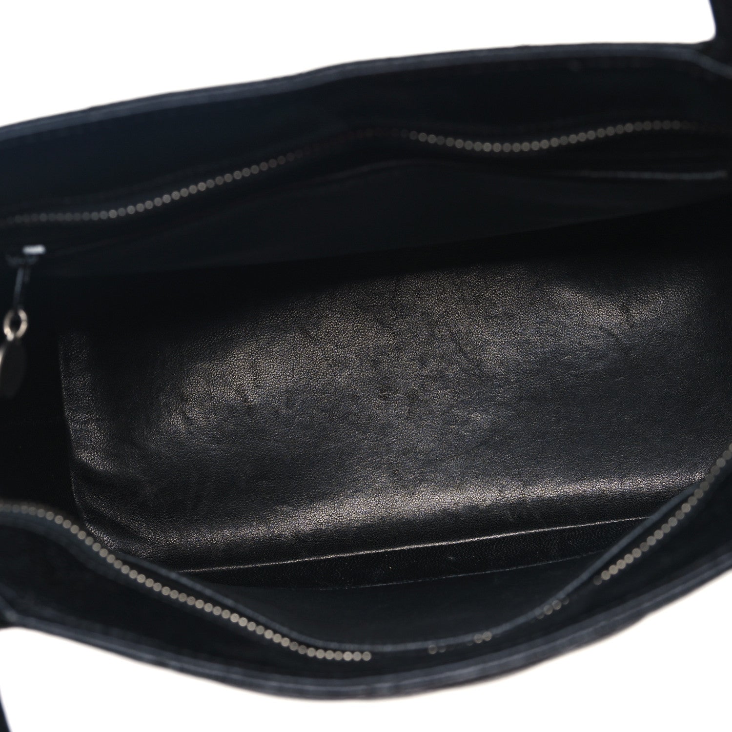 Caviar Quilted Medallion Tote Black