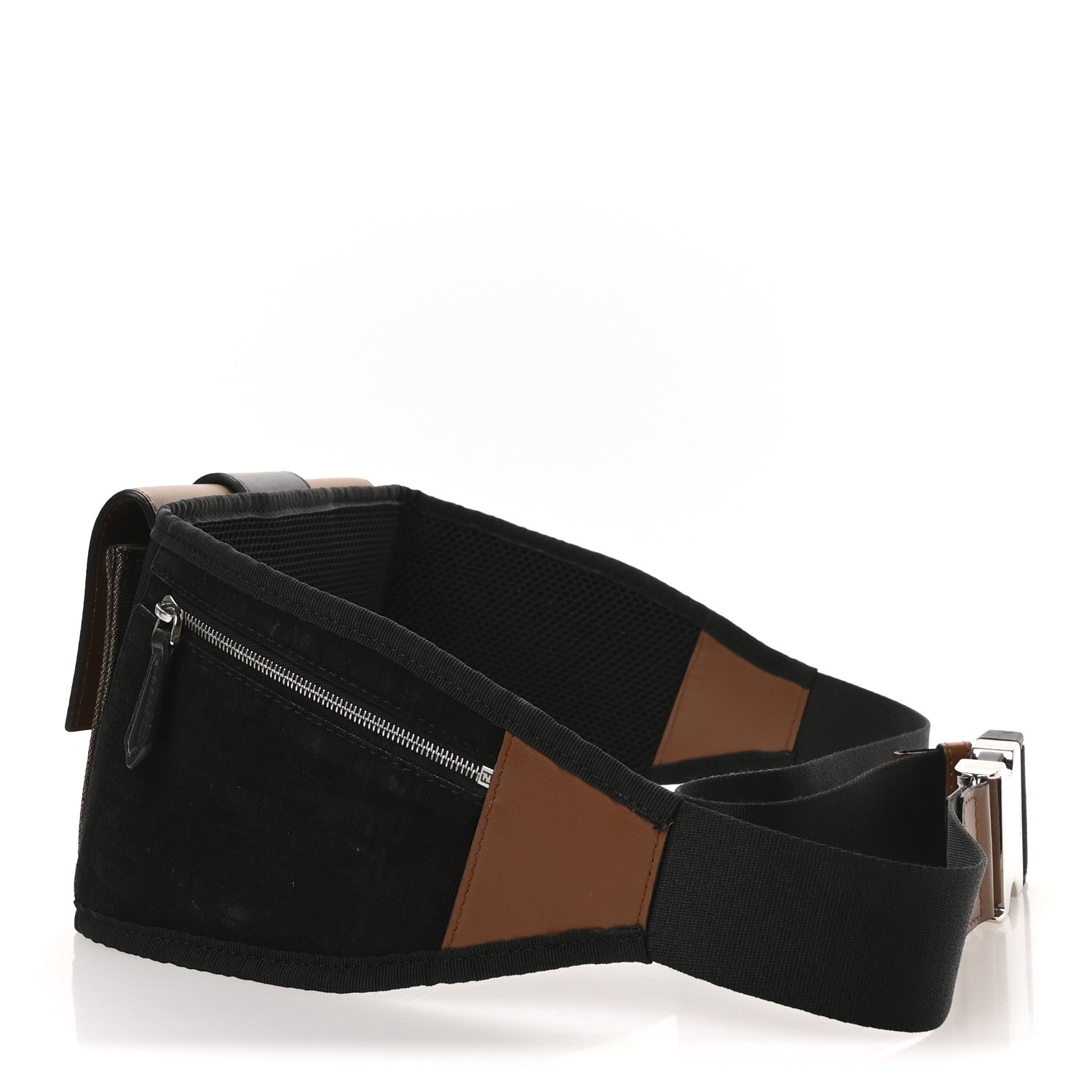Vitello Grace Pequin Belt Pouch Tobacco