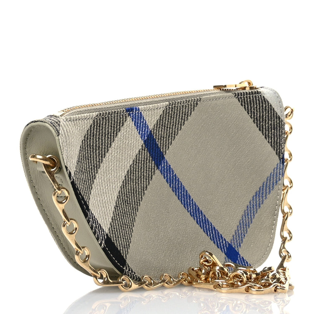 Jacquard Check Micro Shield Bag Lichen
